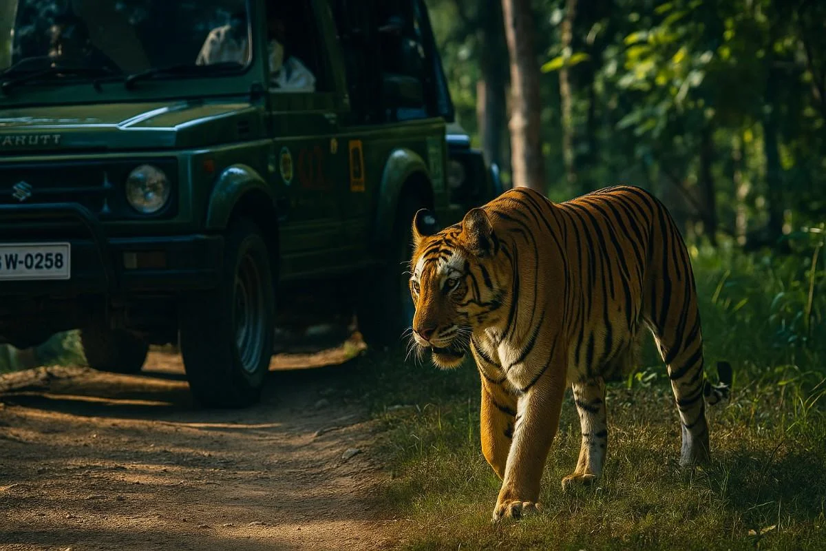 Buxa Tiger in Dooars